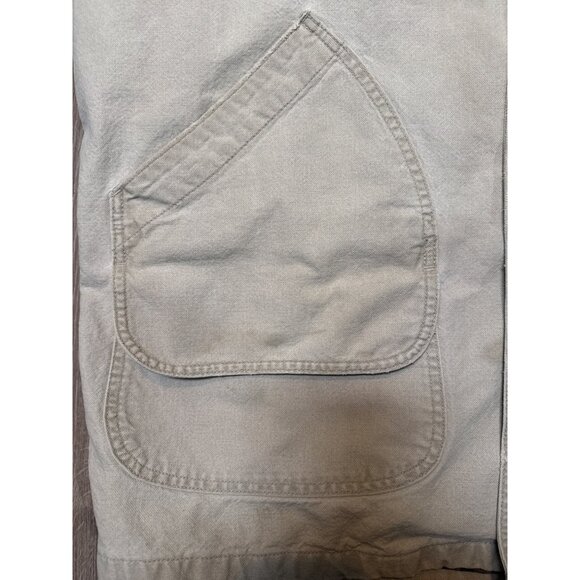 Vtg L.L.Bean Mens READ Barn Utility Jacket Flawed Logo Corduroy Collar Farmcore - Picture 10 of 16